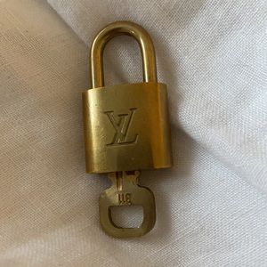 Authentic Louis Vuitton Lock and Key